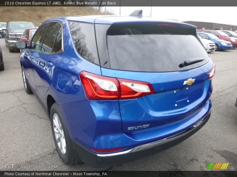 Kinetic Blue Metallic / Jet Black 2019 Chevrolet Equinox LT AWD