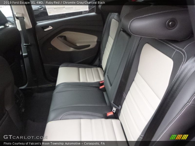 Ruby Red / Chromite Gray/Charcoal Black 2019 Ford Escape SEL 4WD