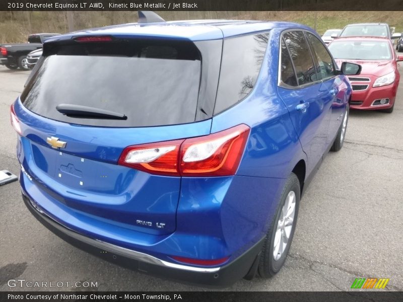 Kinetic Blue Metallic / Jet Black 2019 Chevrolet Equinox LT AWD