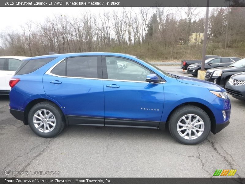 Kinetic Blue Metallic / Jet Black 2019 Chevrolet Equinox LT AWD