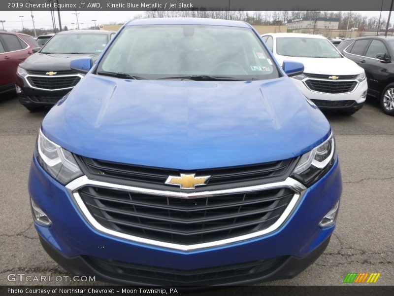 Kinetic Blue Metallic / Jet Black 2019 Chevrolet Equinox LT AWD