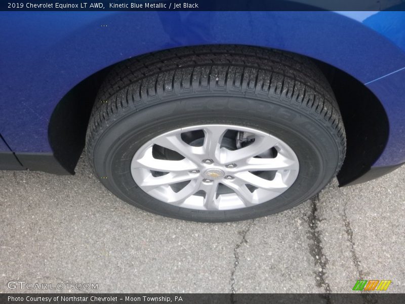 Kinetic Blue Metallic / Jet Black 2019 Chevrolet Equinox LT AWD
