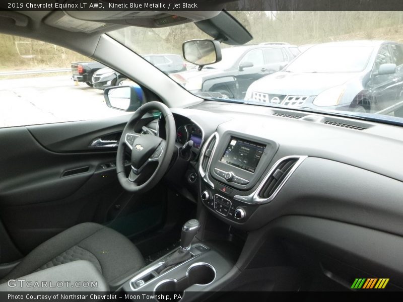 Kinetic Blue Metallic / Jet Black 2019 Chevrolet Equinox LT AWD