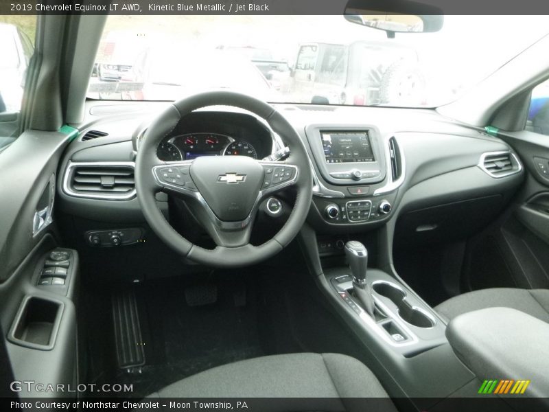 Kinetic Blue Metallic / Jet Black 2019 Chevrolet Equinox LT AWD