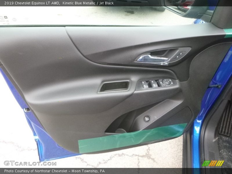 Kinetic Blue Metallic / Jet Black 2019 Chevrolet Equinox LT AWD