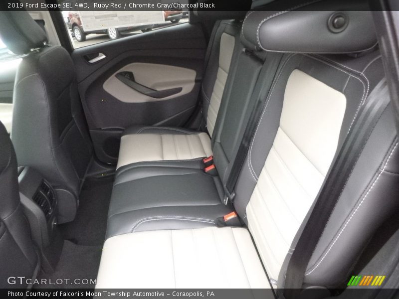 Ruby Red / Chromite Gray/Charcoal Black 2019 Ford Escape SEL 4WD