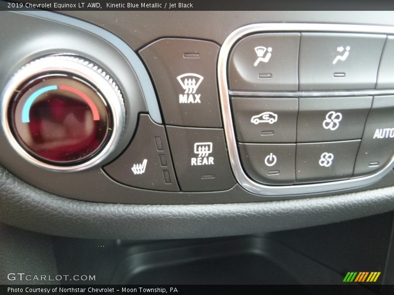 Kinetic Blue Metallic / Jet Black 2019 Chevrolet Equinox LT AWD