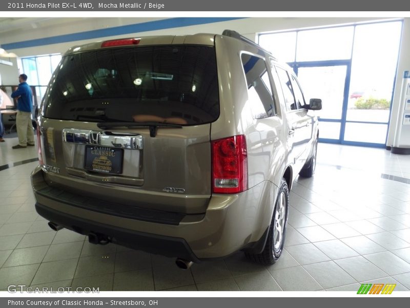 Mocha Metallic / Beige 2011 Honda Pilot EX-L 4WD
