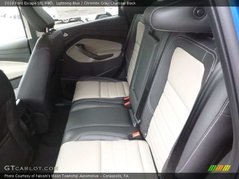 Lightning Blue / Chromite Gray/Charcoal Black 2019 Ford Escape SEL 4WD