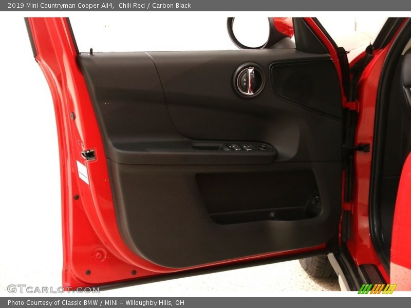Chili Red / Carbon Black 2019 Mini Countryman Cooper All4