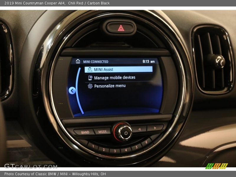 Chili Red / Carbon Black 2019 Mini Countryman Cooper All4