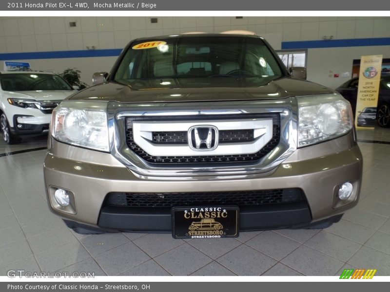 Mocha Metallic / Beige 2011 Honda Pilot EX-L 4WD