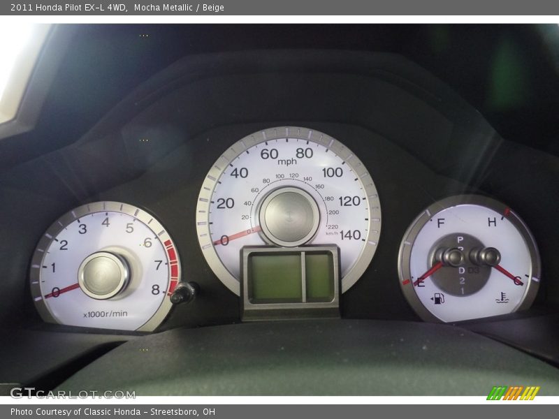 Mocha Metallic / Beige 2011 Honda Pilot EX-L 4WD