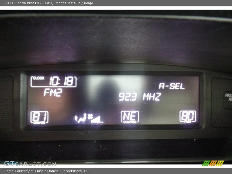 Mocha Metallic / Beige 2011 Honda Pilot EX-L 4WD