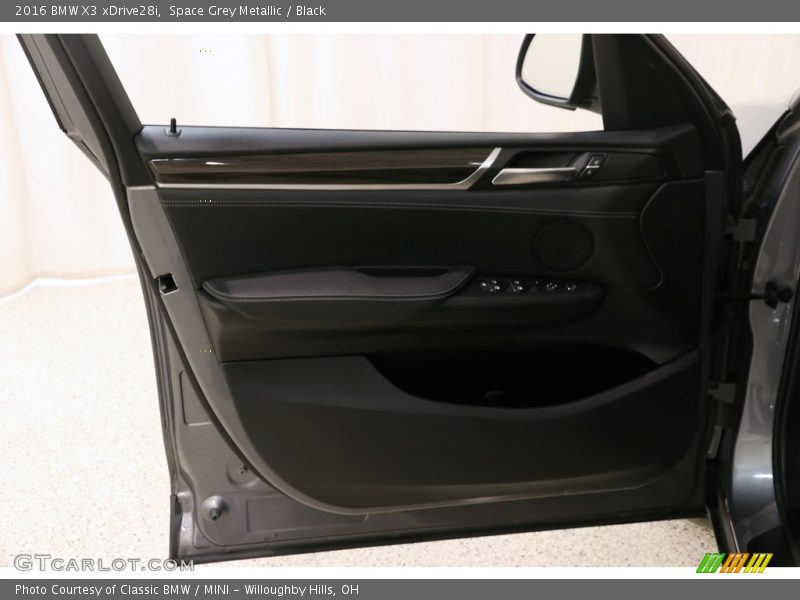 Space Grey Metallic / Black 2016 BMW X3 xDrive28i