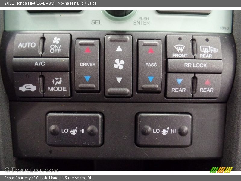 Mocha Metallic / Beige 2011 Honda Pilot EX-L 4WD