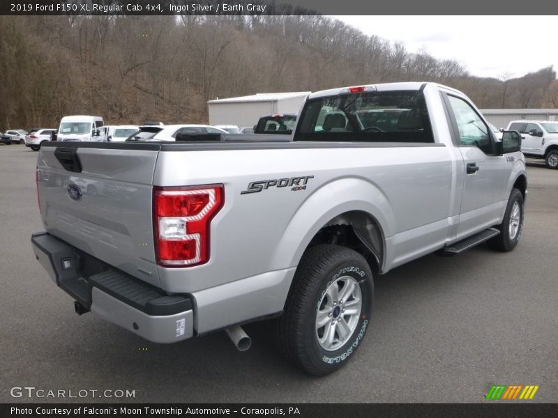 Ingot Silver / Earth Gray 2019 Ford F150 XL Regular Cab 4x4