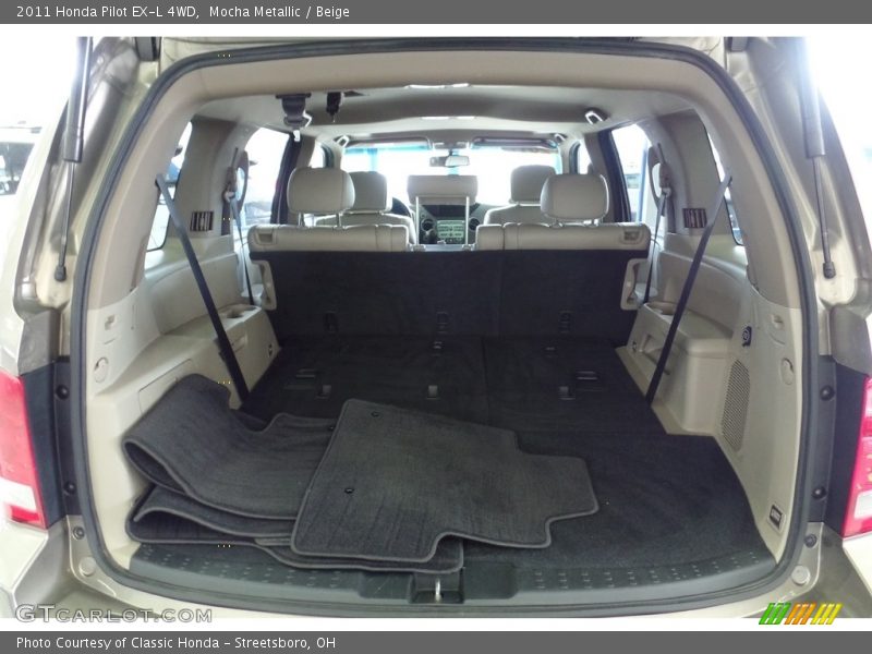Mocha Metallic / Beige 2011 Honda Pilot EX-L 4WD