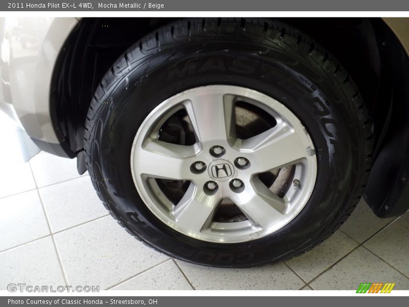 Mocha Metallic / Beige 2011 Honda Pilot EX-L 4WD