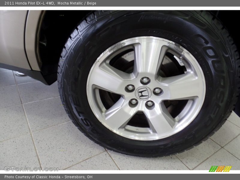 Mocha Metallic / Beige 2011 Honda Pilot EX-L 4WD