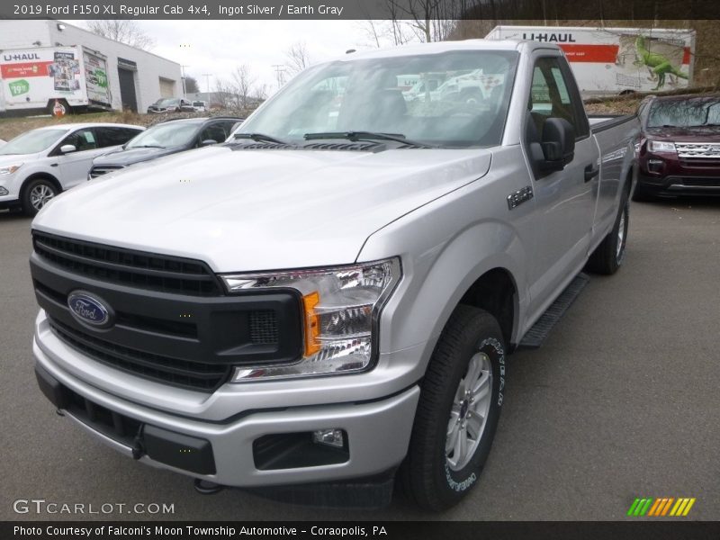 Ingot Silver / Earth Gray 2019 Ford F150 XL Regular Cab 4x4