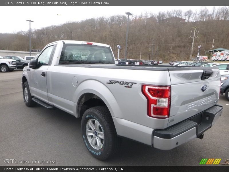 Ingot Silver / Earth Gray 2019 Ford F150 XL Regular Cab 4x4