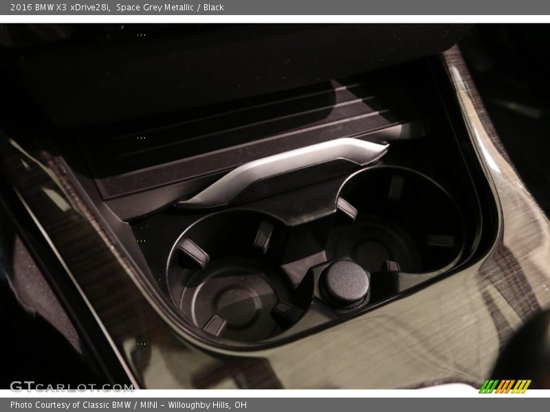 Space Grey Metallic / Black 2016 BMW X3 xDrive28i