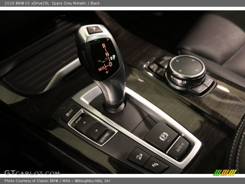 Space Grey Metallic / Black 2016 BMW X3 xDrive28i