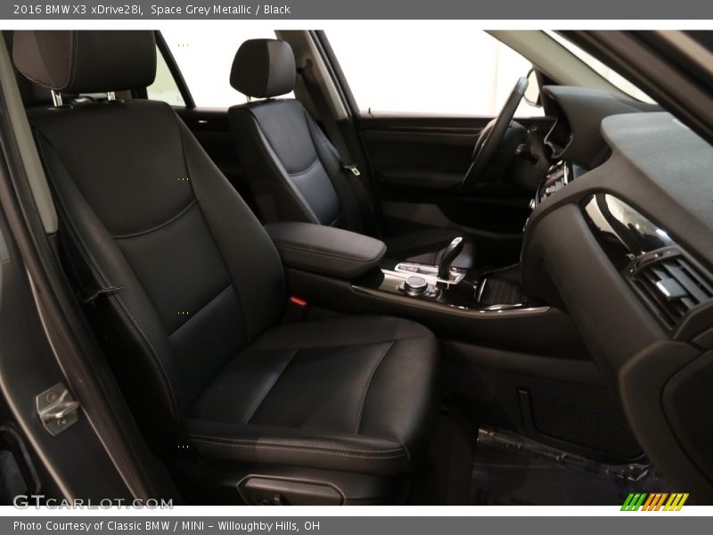 Space Grey Metallic / Black 2016 BMW X3 xDrive28i