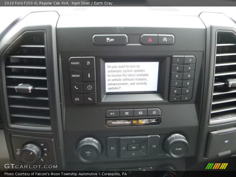 Ingot Silver / Earth Gray 2019 Ford F150 XL Regular Cab 4x4