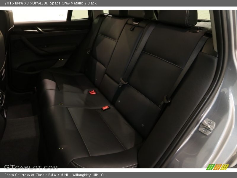 Space Grey Metallic / Black 2016 BMW X3 xDrive28i