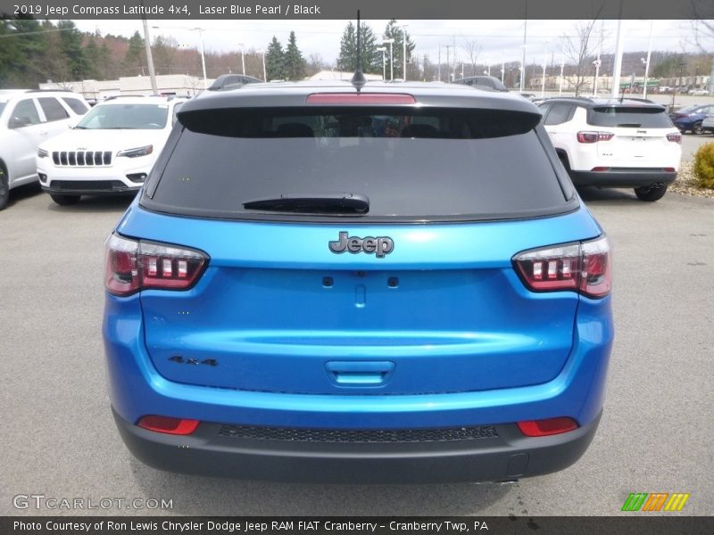 Laser Blue Pearl / Black 2019 Jeep Compass Latitude 4x4