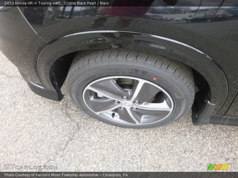 Crystal Black Pearl / Black 2019 Honda HR-V Touring AWD