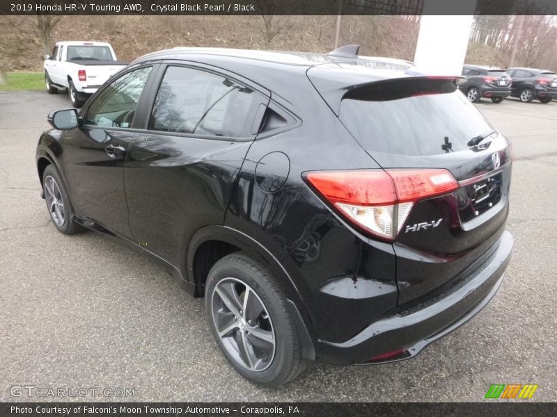 Crystal Black Pearl / Black 2019 Honda HR-V Touring AWD