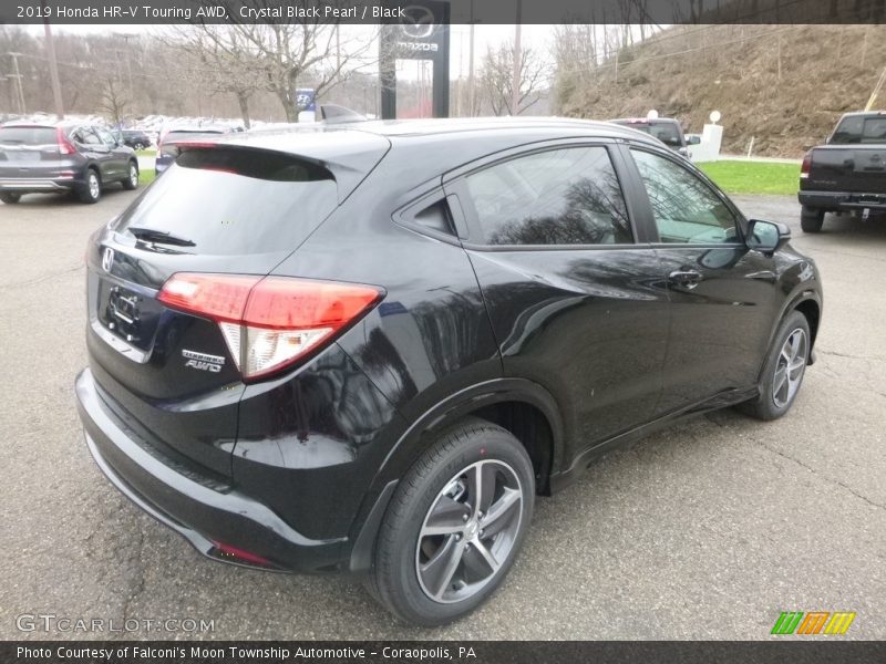 Crystal Black Pearl / Black 2019 Honda HR-V Touring AWD