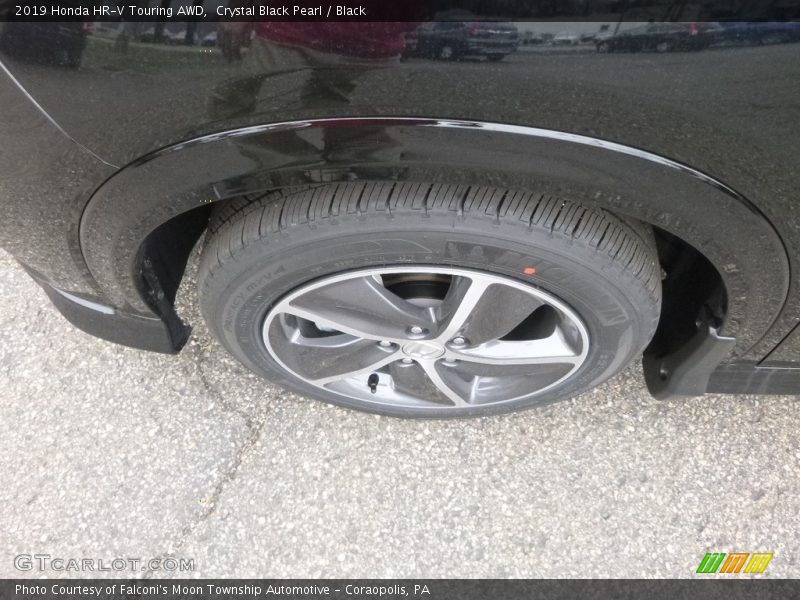 Crystal Black Pearl / Black 2019 Honda HR-V Touring AWD