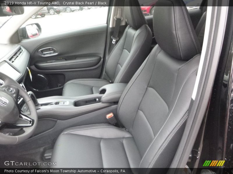 Crystal Black Pearl / Black 2019 Honda HR-V Touring AWD