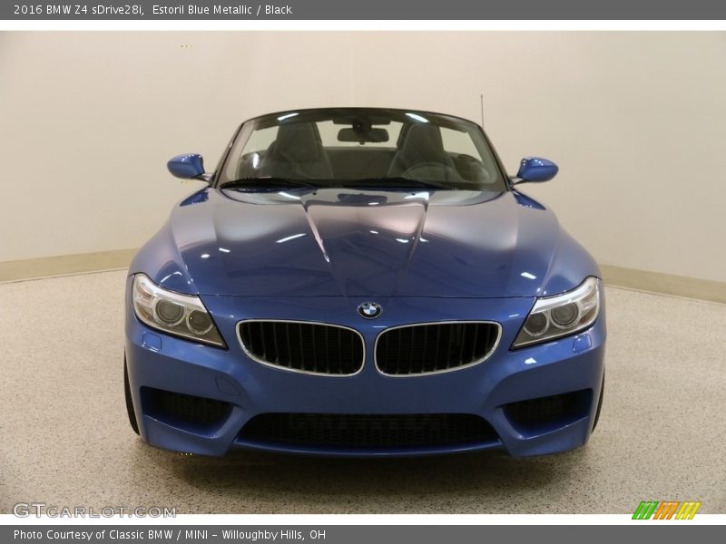 Estoril Blue Metallic / Black 2016 BMW Z4 sDrive28i