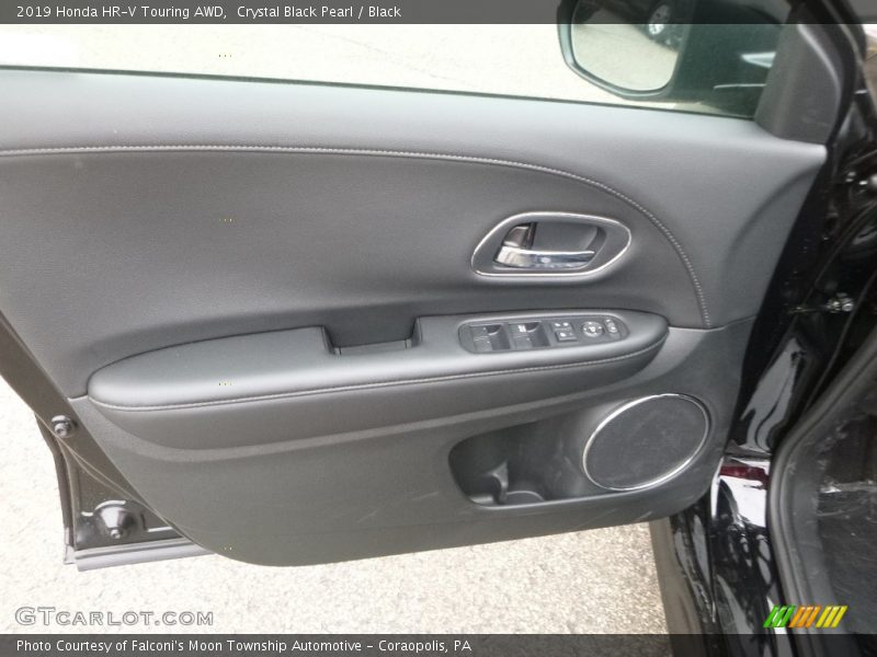 Crystal Black Pearl / Black 2019 Honda HR-V Touring AWD