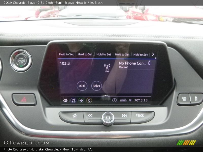 Sunlit Bronze Metallic / Jet Black 2019 Chevrolet Blazer 2.5L Cloth