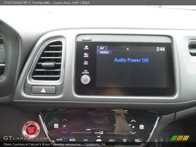 Crystal Black Pearl / Black 2019 Honda HR-V Touring AWD