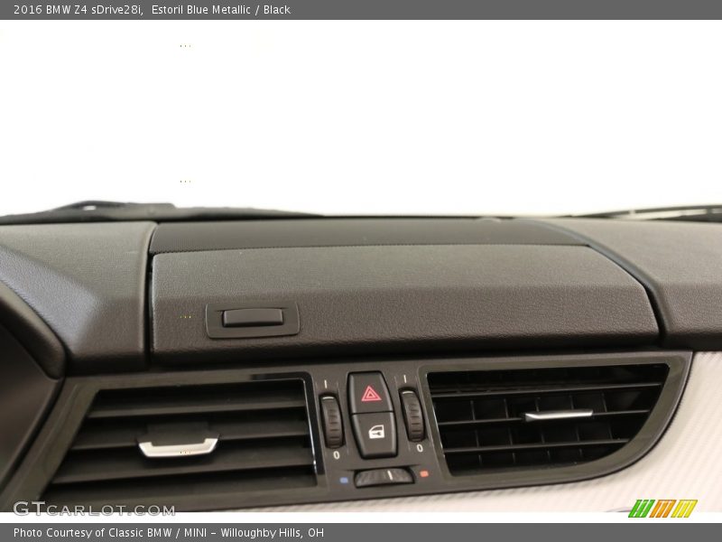 Estoril Blue Metallic / Black 2016 BMW Z4 sDrive28i