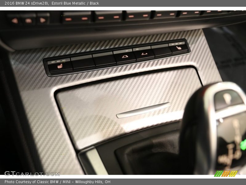 Estoril Blue Metallic / Black 2016 BMW Z4 sDrive28i
