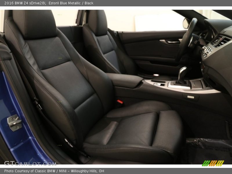 Estoril Blue Metallic / Black 2016 BMW Z4 sDrive28i