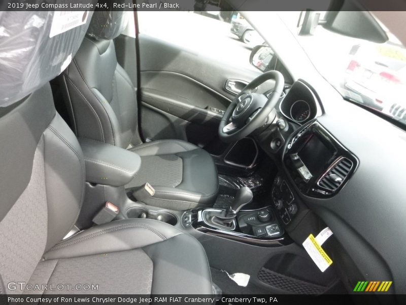 Red-Line Pearl / Black 2019 Jeep Compass Latitude 4x4