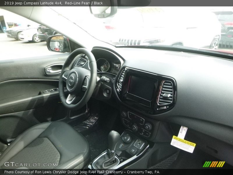 Red-Line Pearl / Black 2019 Jeep Compass Latitude 4x4