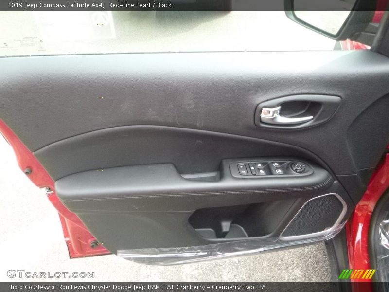 Red-Line Pearl / Black 2019 Jeep Compass Latitude 4x4