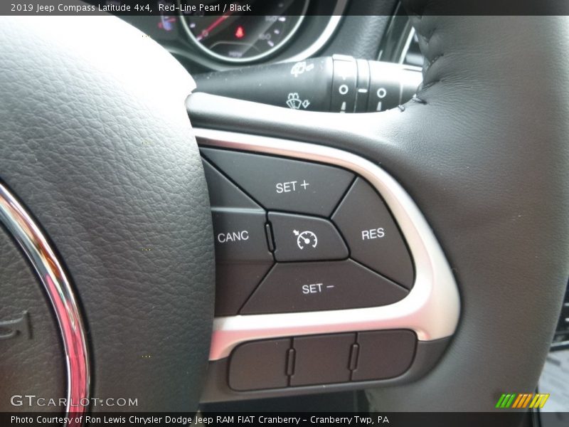 Red-Line Pearl / Black 2019 Jeep Compass Latitude 4x4