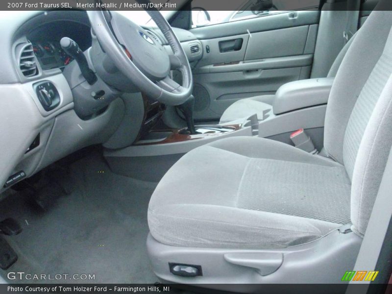 Merlot Metallic / Medium/Dark Flint 2007 Ford Taurus SEL