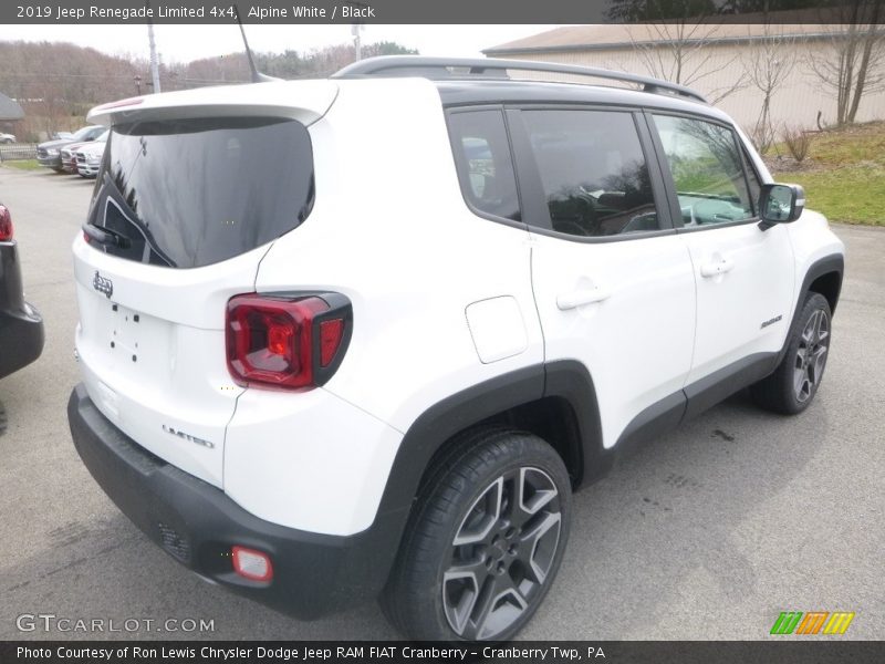 Alpine White / Black 2019 Jeep Renegade Limited 4x4